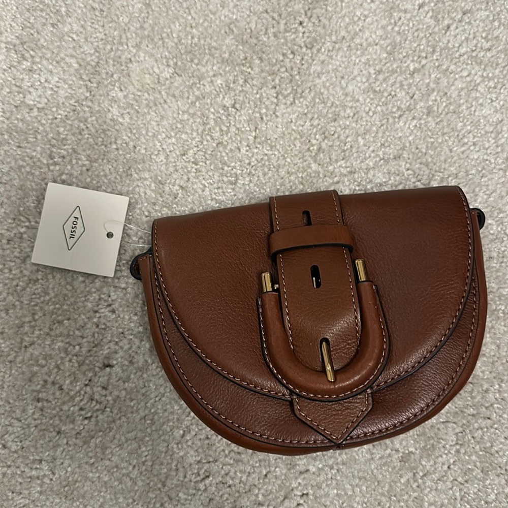 Fossil Harwell small flap crossbody bag NWT